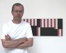 Gerd Jansen with a countune on aluminium, 2010